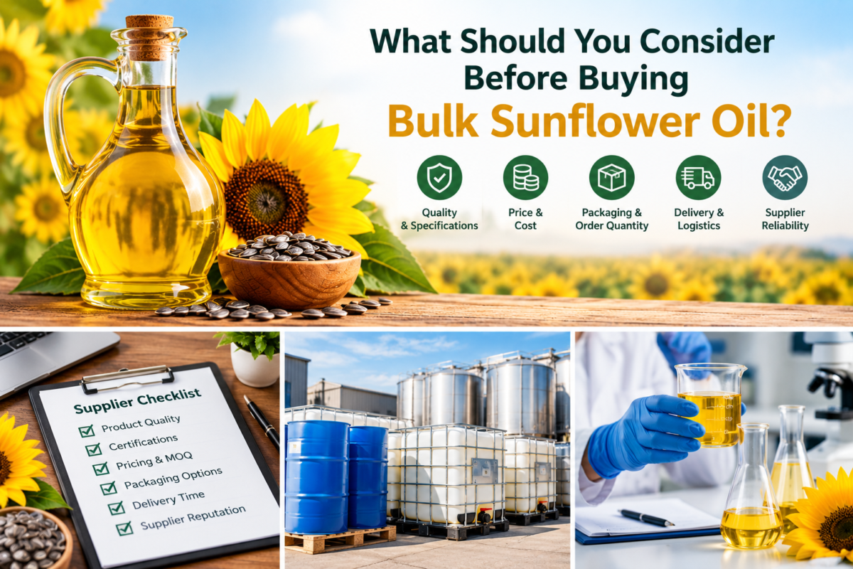 bulk sunflower oil