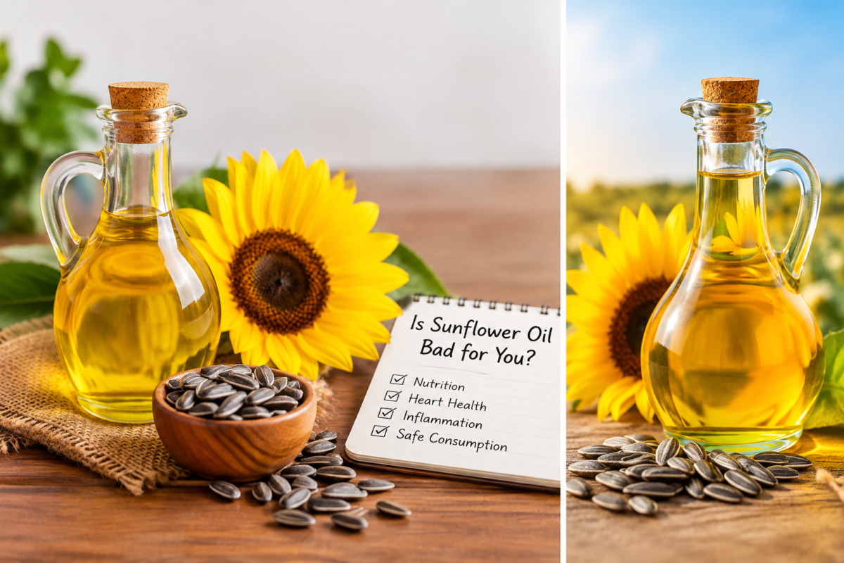is sunflower oil bad for you